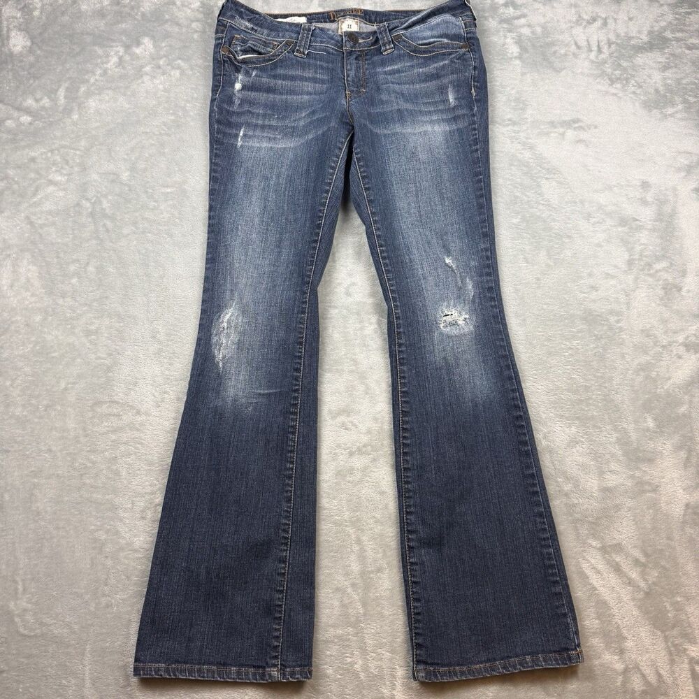 Vintage Y2K Decree Boot Cut Distressed Jeans Women’s Size 11